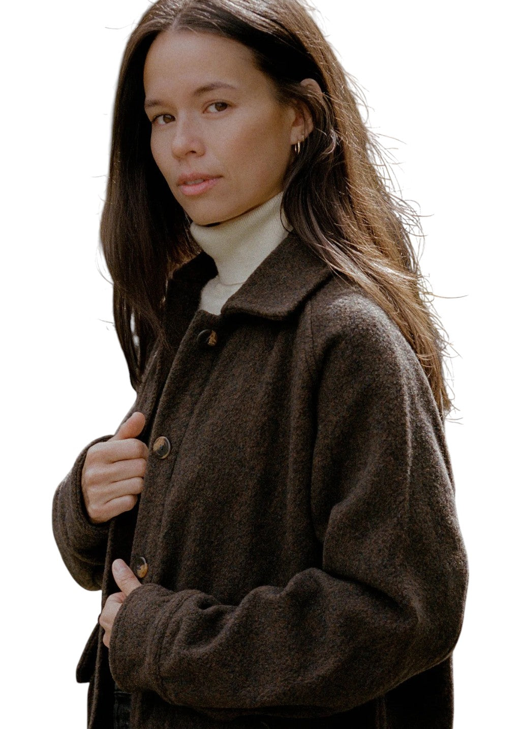 ANIÁN - The Georgia Coat - Wharf | Hardpressed Print Studio Inc.
