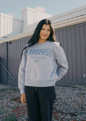 Alumni Crewneck | Sky | Ladies