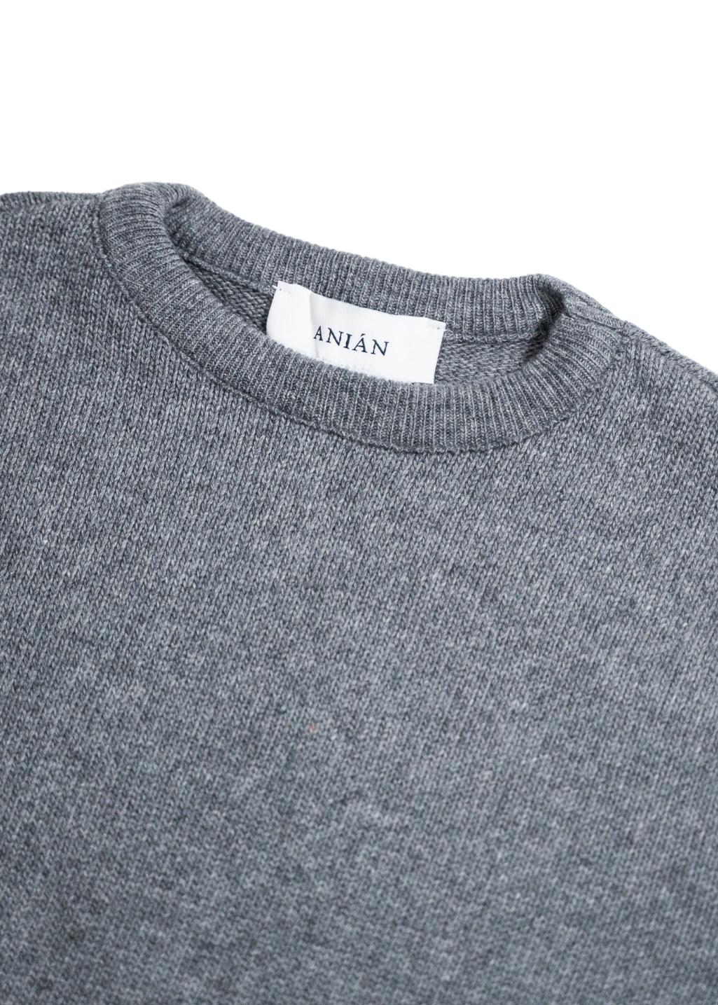 Anián - The Cashmino Crewneck - Heather - Hardpressed Print Studio Inc.