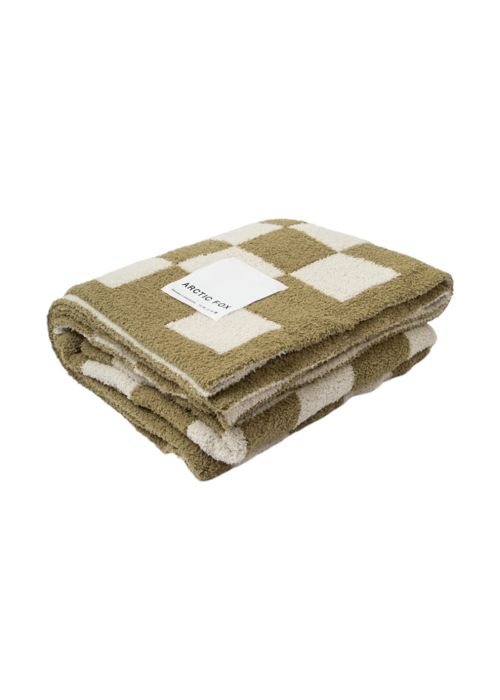 Arctic Fox & CO. - The Teddy Throw - Khaki Check