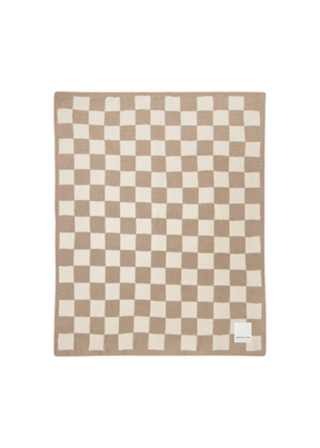 Arctic Fox & CO. - The Teddy Throw - Beige Check