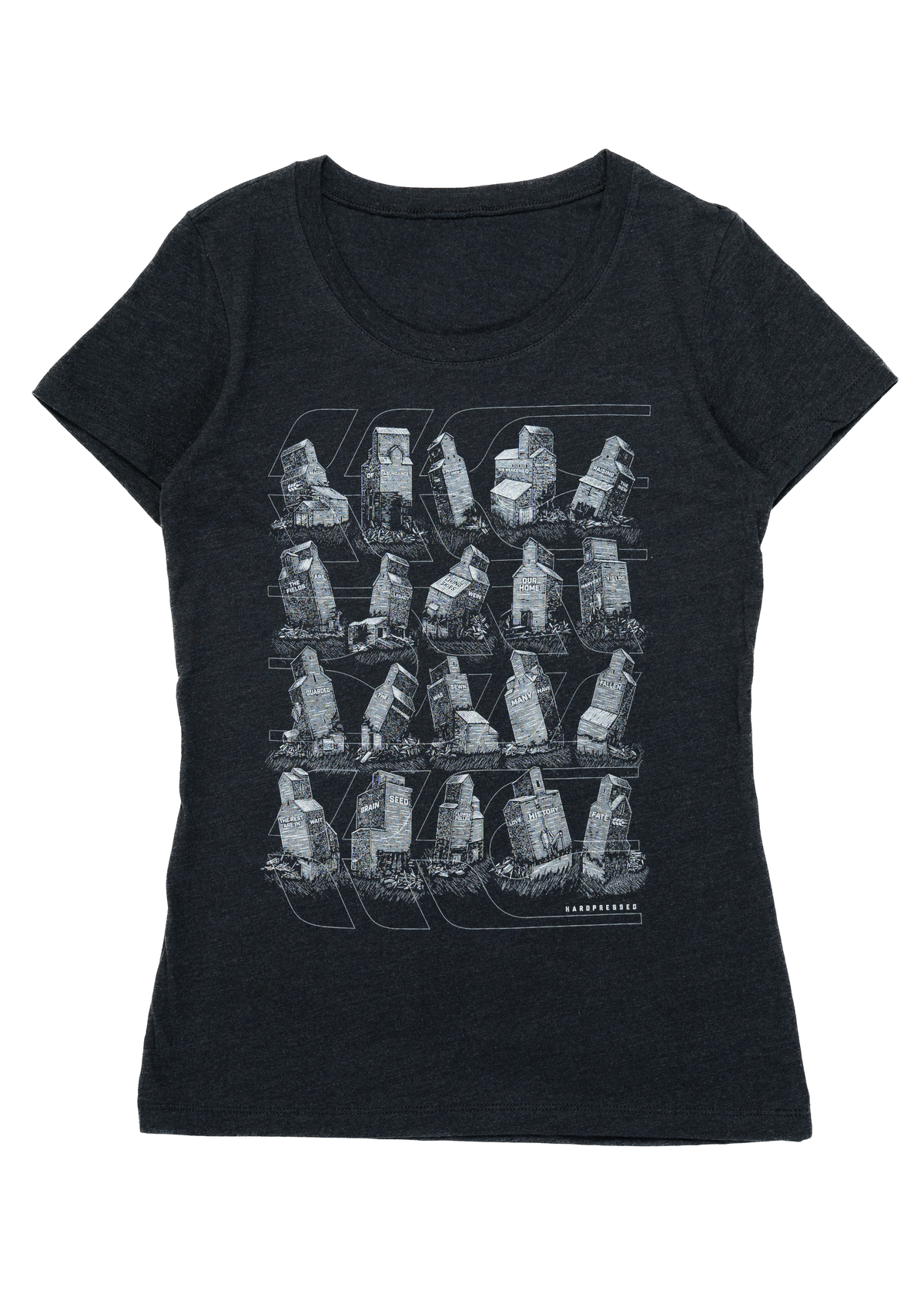 Beacons Tee | Tri-Black | Ladies