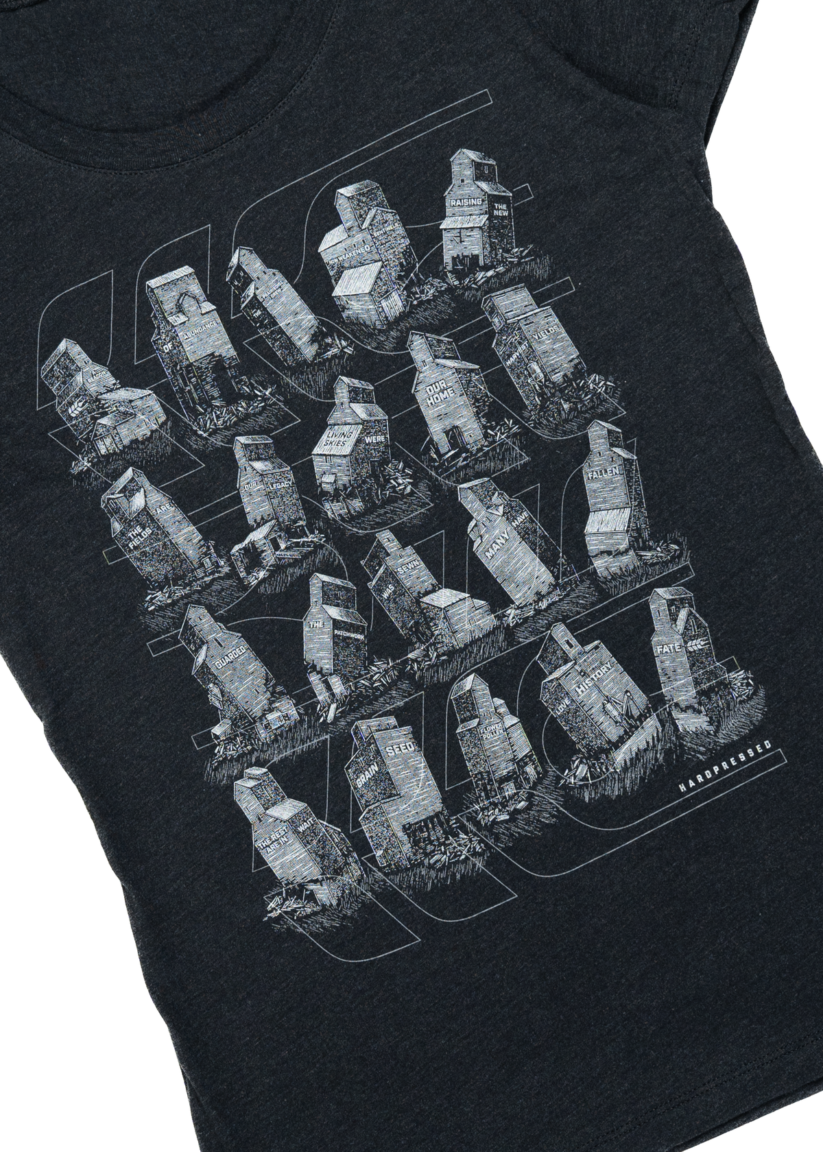 Beacons Tee | Tri-Black | Ladies