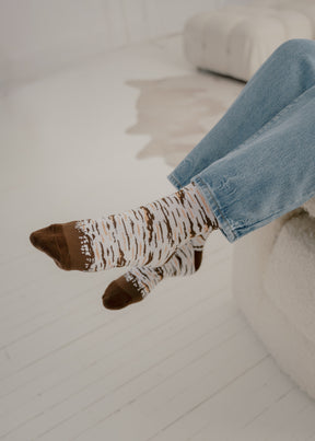 Birch Bark Socks | Birch