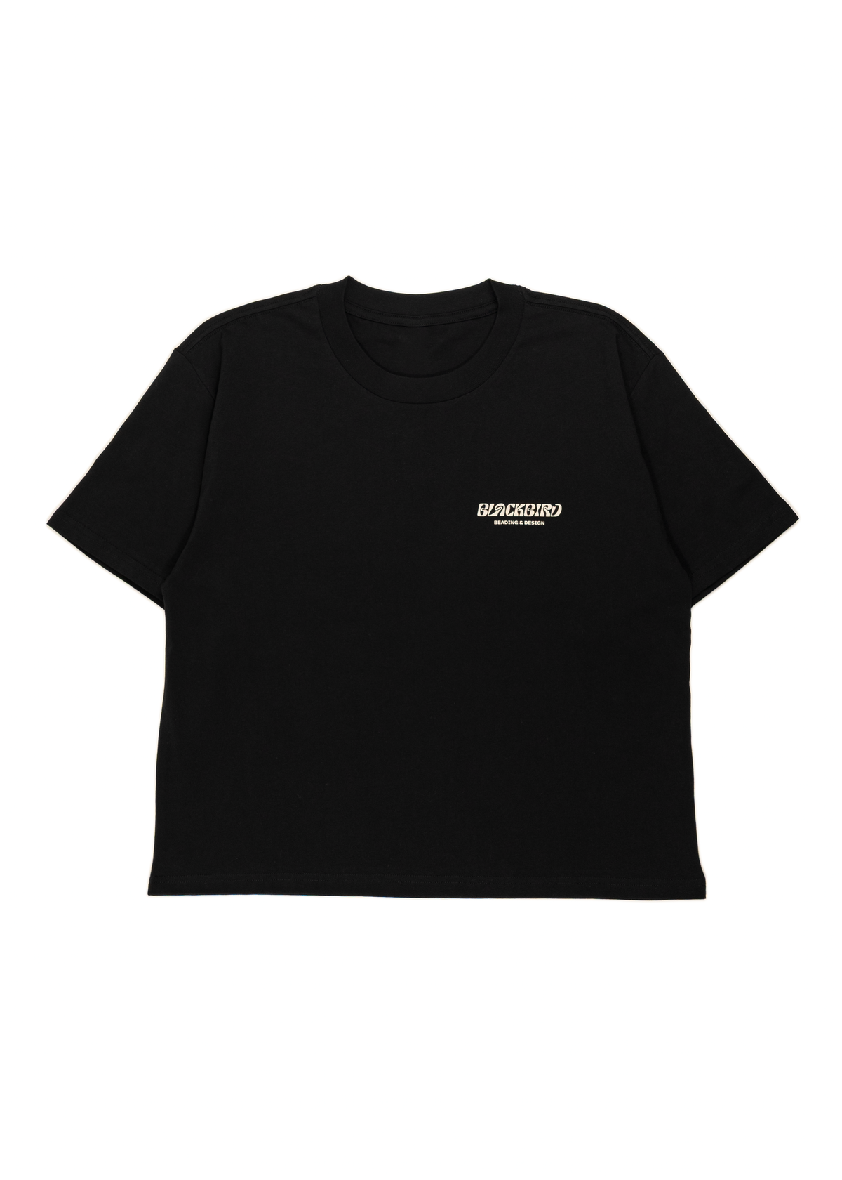 Blackbird B&D - Ashagi Boxy Tee | Black | Ladies