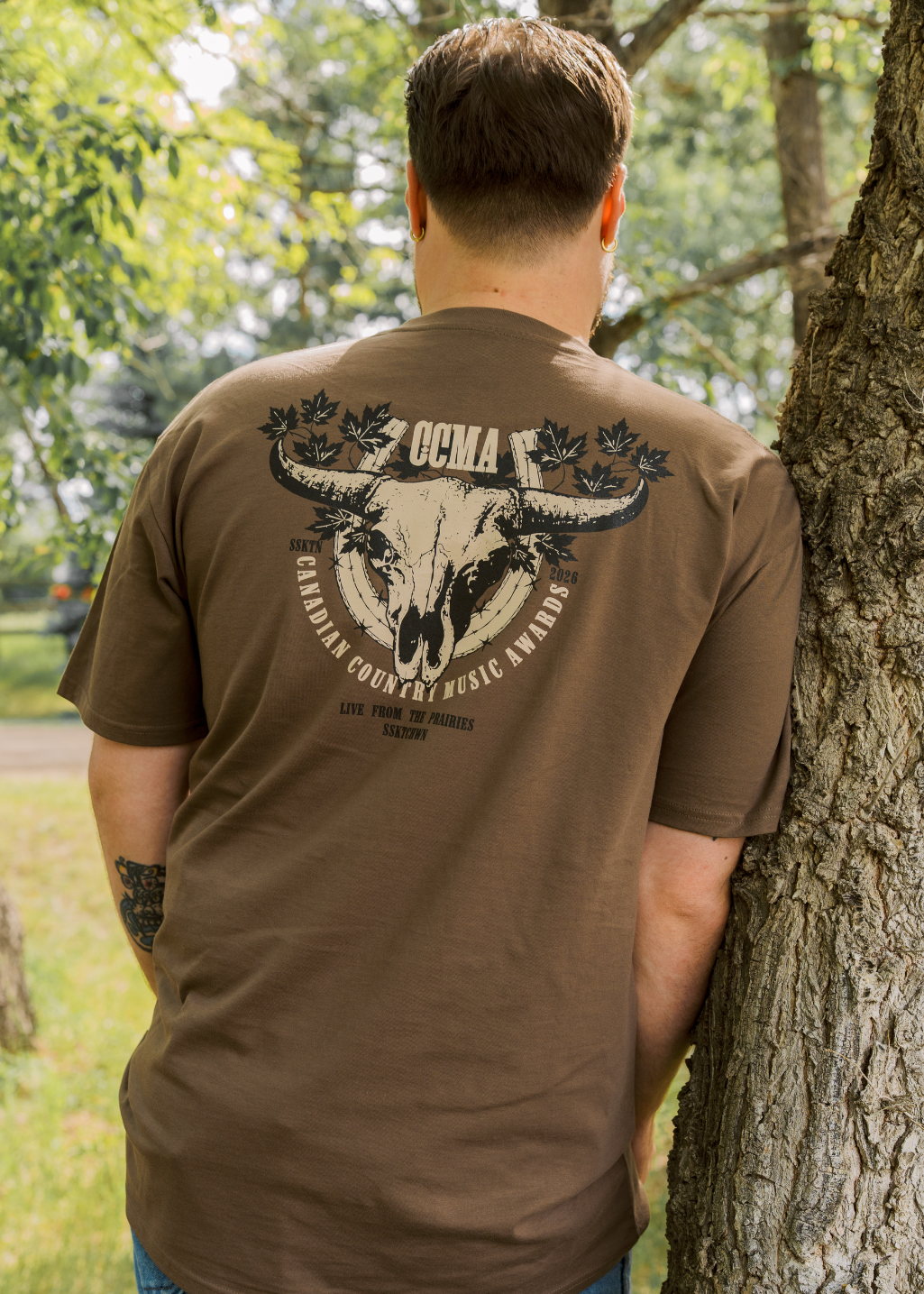 CCMA On The Line Tee | Dirt Road | Unisex and Ladies