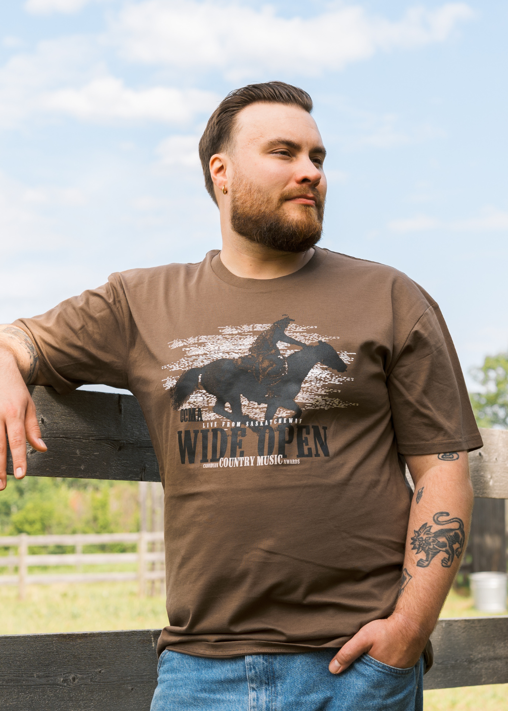 CCMA Wide Open Tee | Dirt Road | Unisex