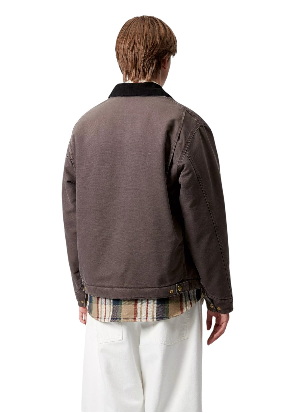 Carhartt WIP - OG Detroit Jacket - Tobacco/Black Stone Canvas