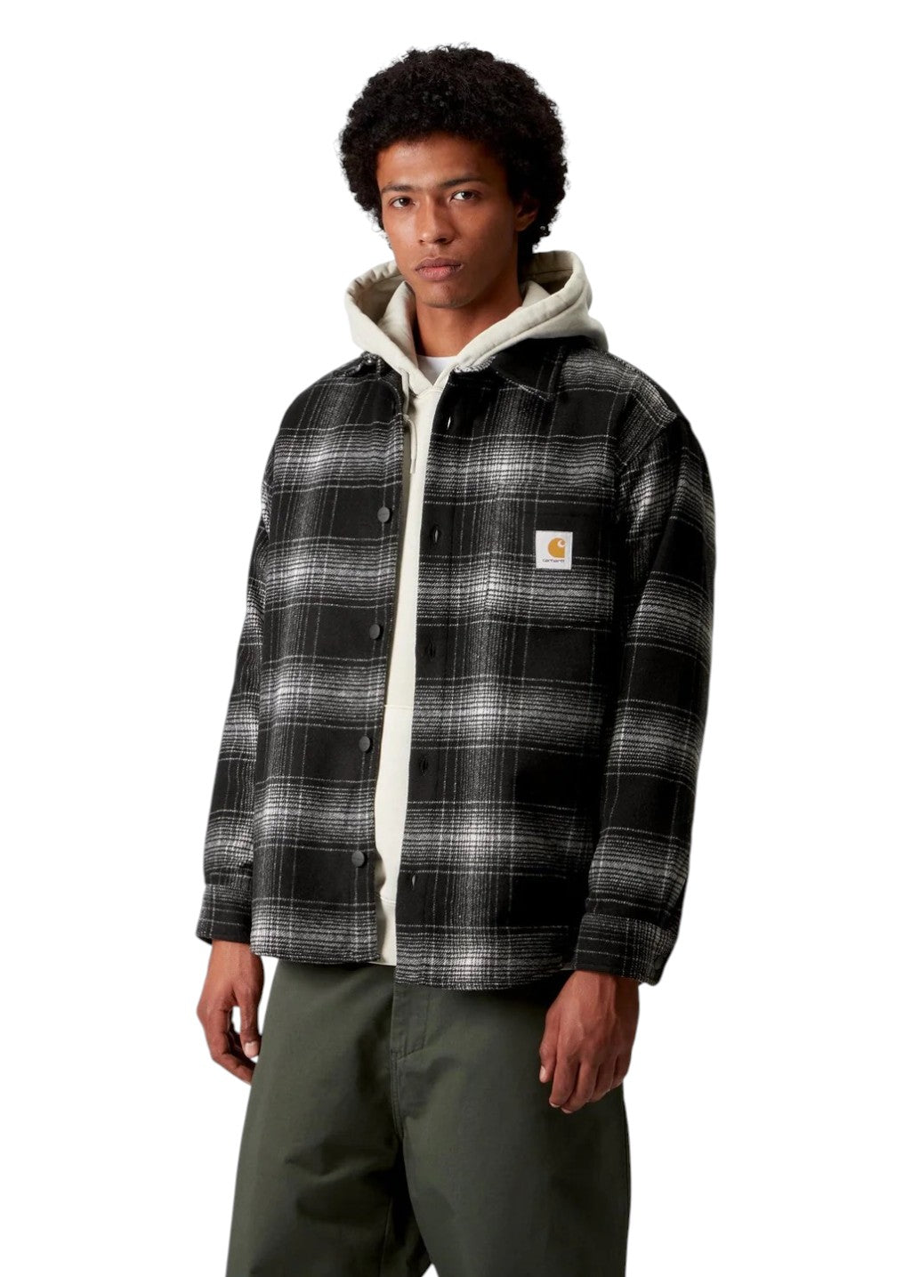 Carhartt WIP - Brennan Shirt Jac - Black/Wax | Hardpressed Print