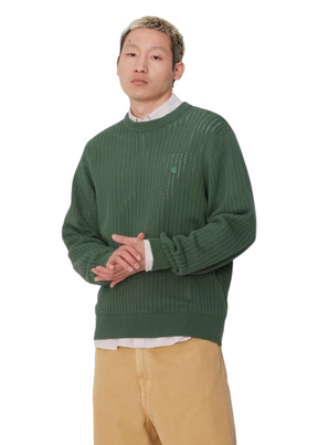 Carhartt WIP - Calen Sweater - Duck Green