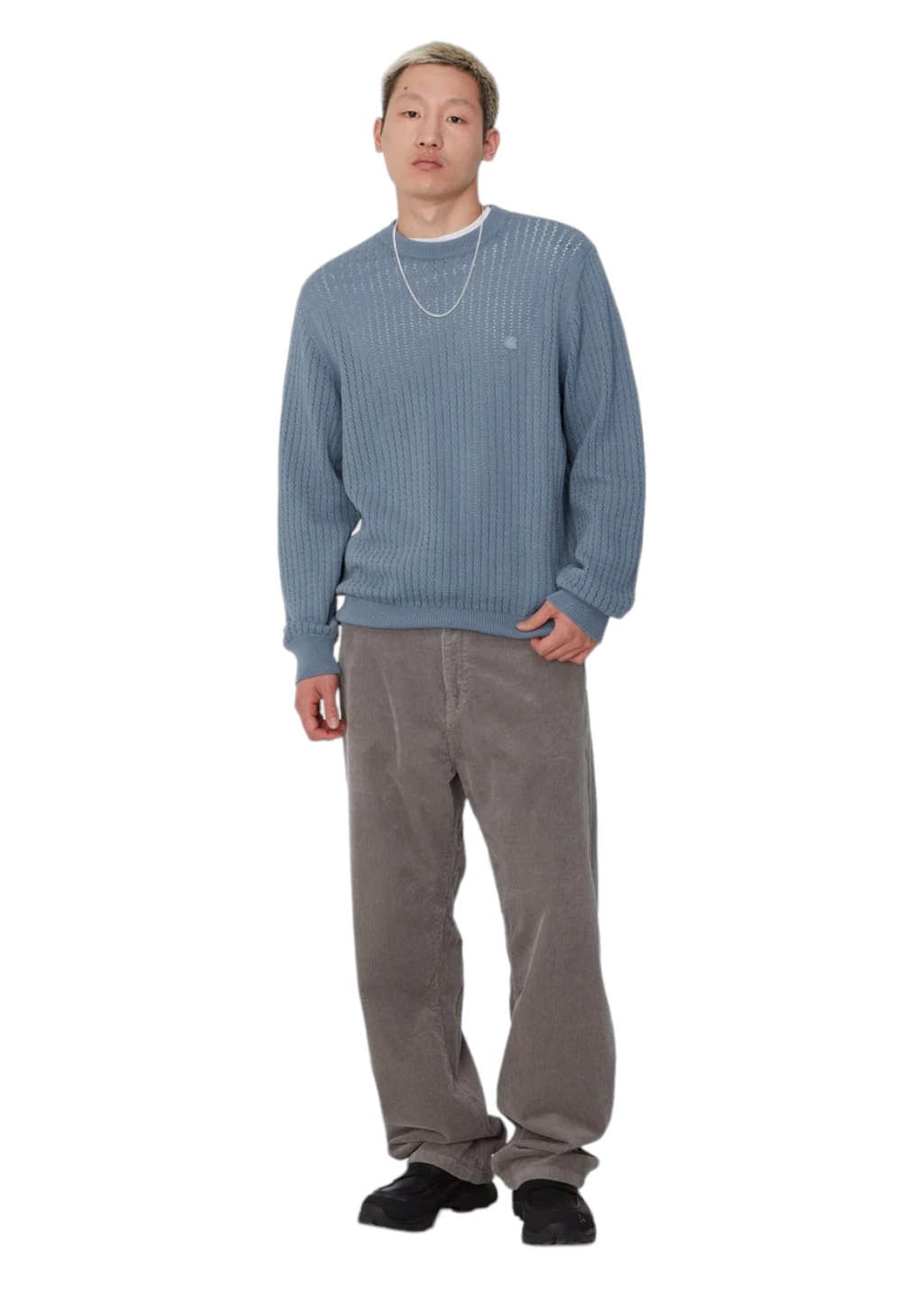 Carhartt WIP - Calen Sweater - Misty Sky