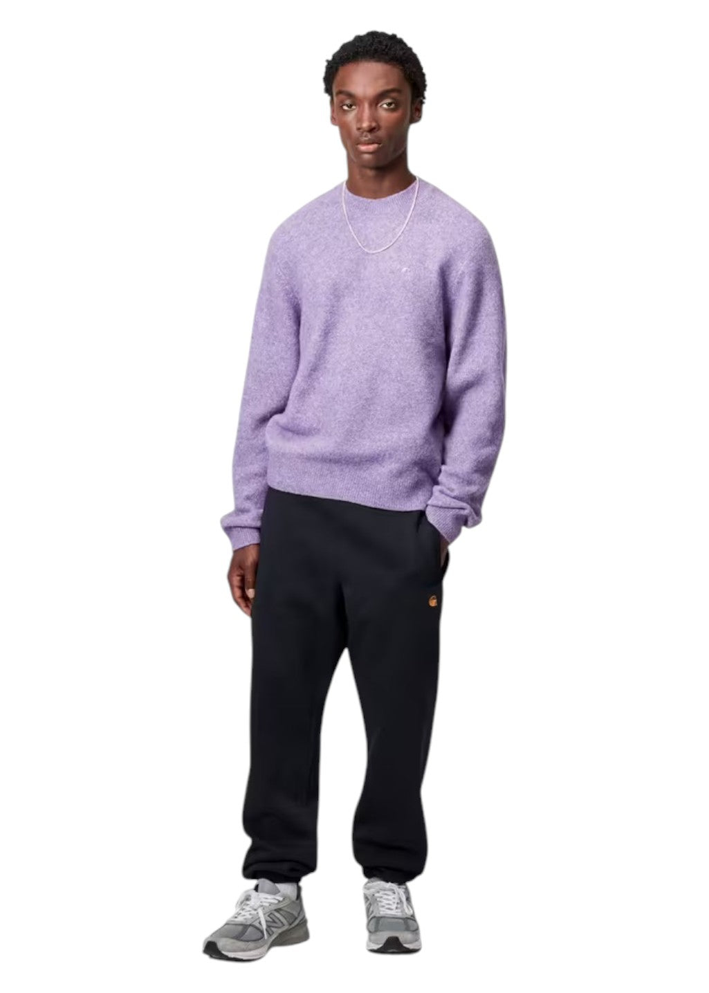 Carhartt WIP - Chase Sweat Pant - Dark Navy/Gold