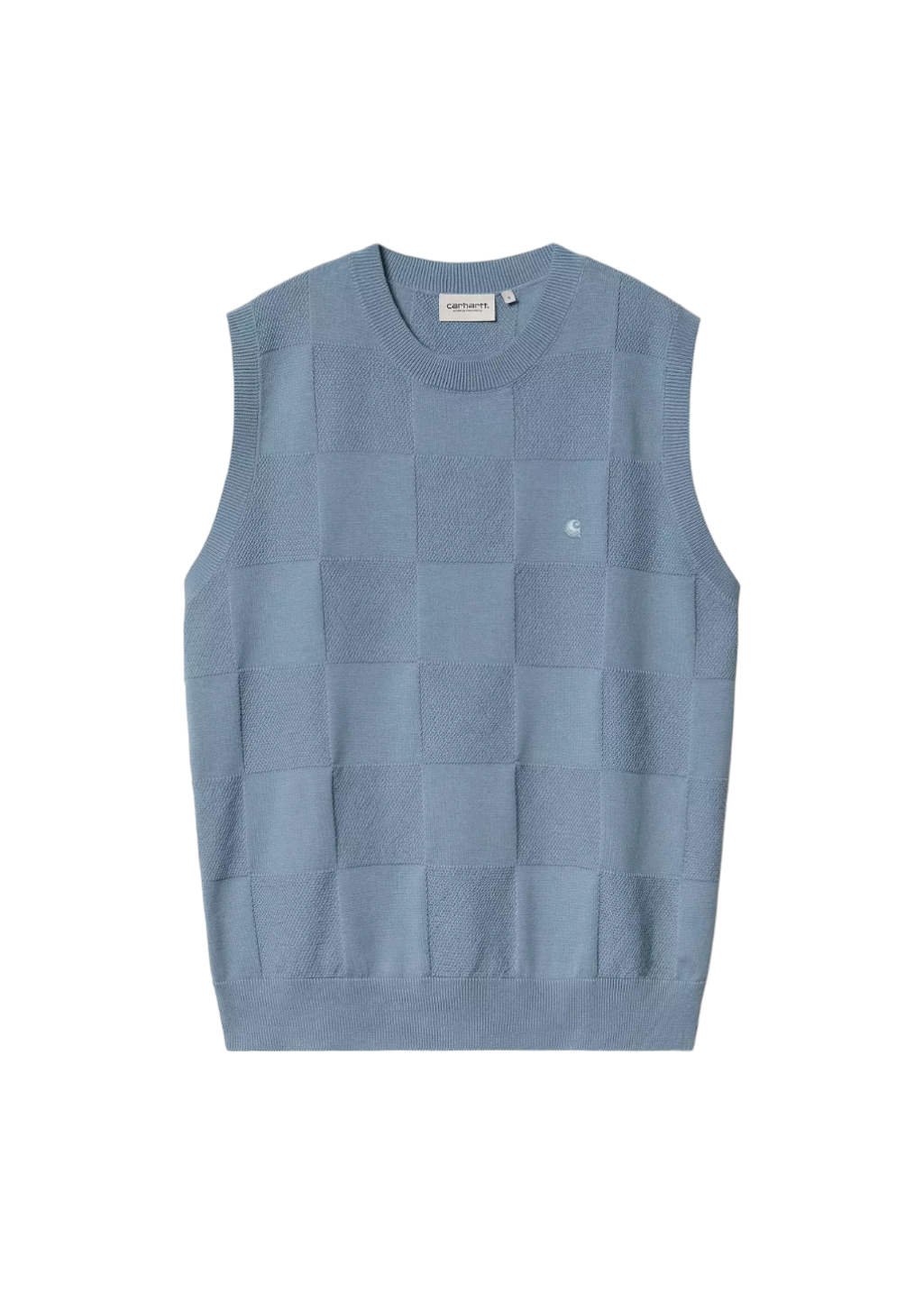 Carhartt WIP W' Checker Vest Frosted Blue
