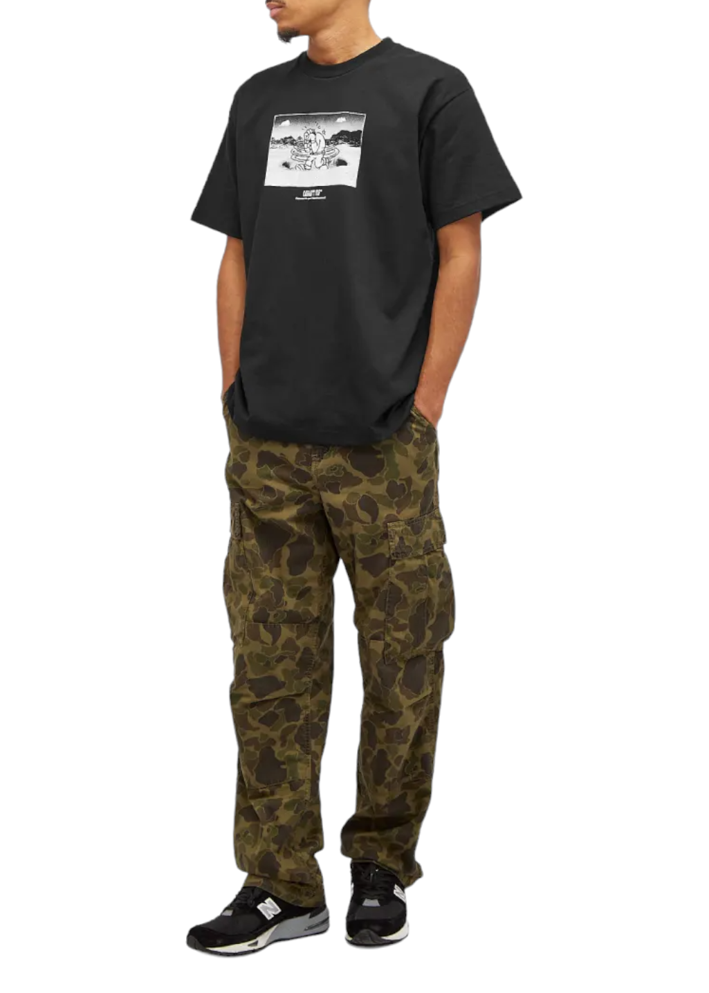 Carhartt WIP - Duck Cargo Pant - Camo Duck Green/Office Green