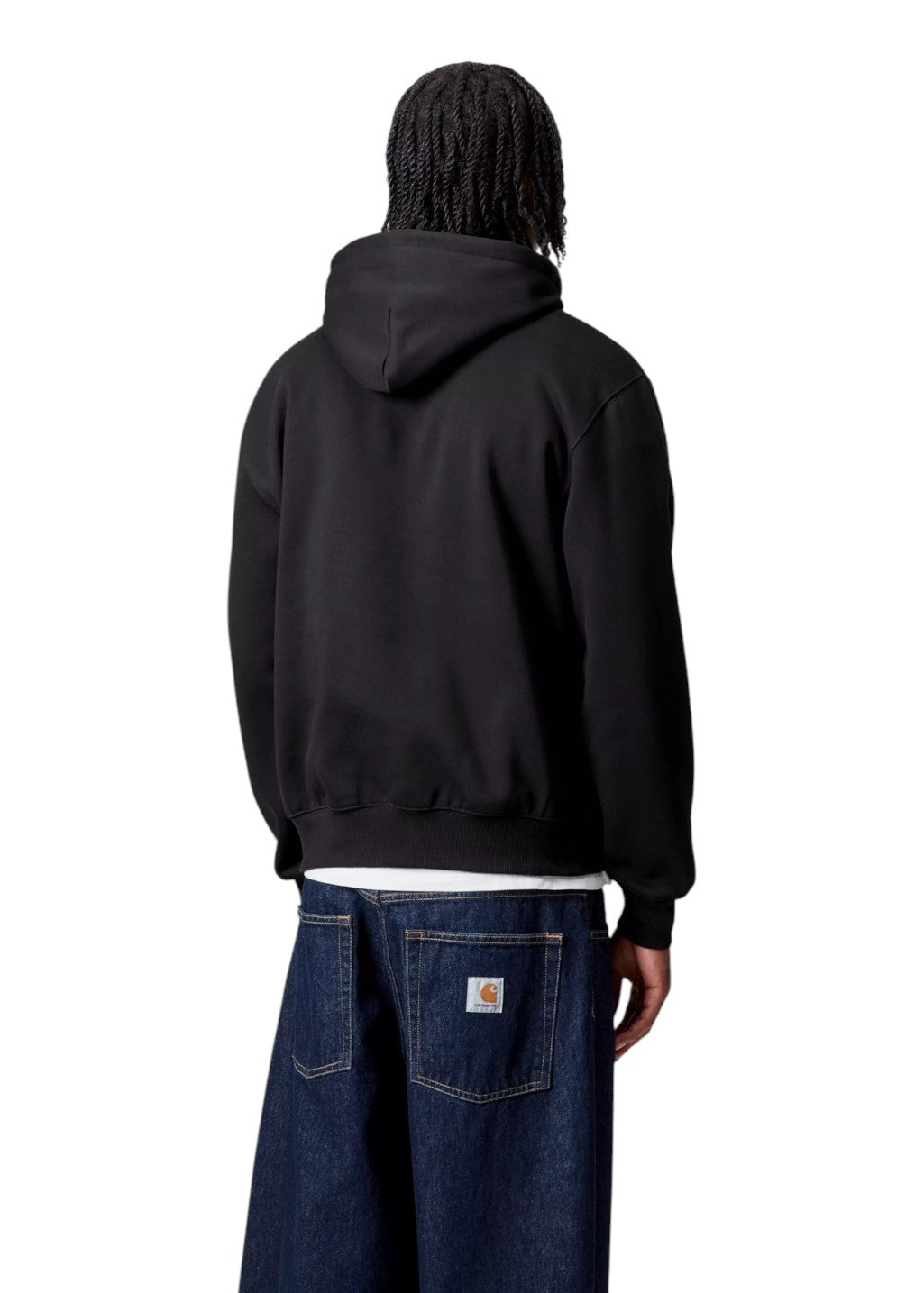 Carhartt WIP - Hooded Carhartt Sweatshirt - Black/Black