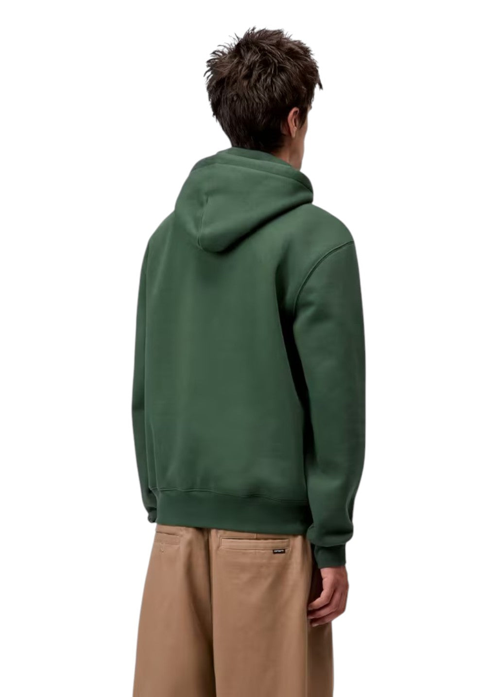 Carhartt WIP - Hooded Carhartt Sweatshirt - Sycamore Tree/Phlox