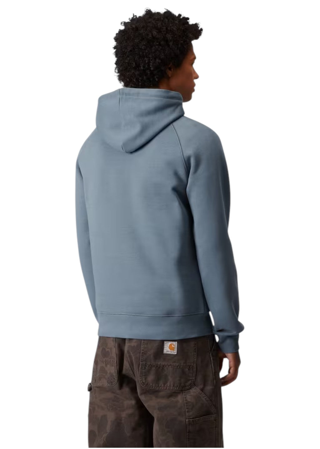 Carhartt WIP - Hooded Chase Sweatshirt - Angelite/Gold
