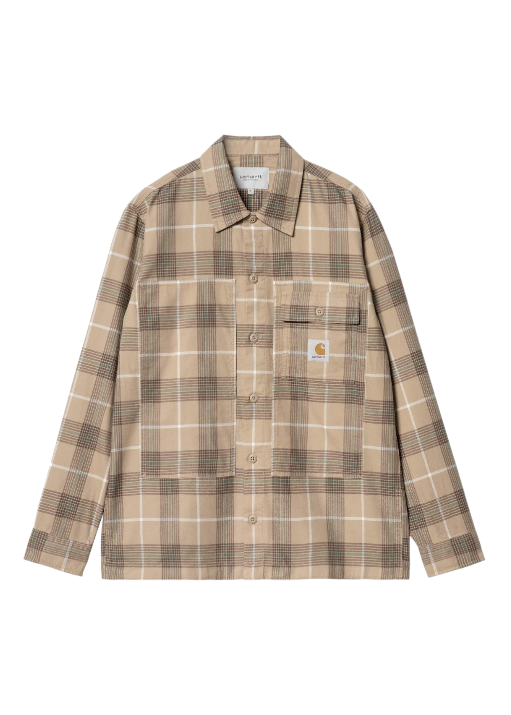 Carhartt WIP - L/S Hadley Shirt - Leather - Hardpressed Print Studio Inc.