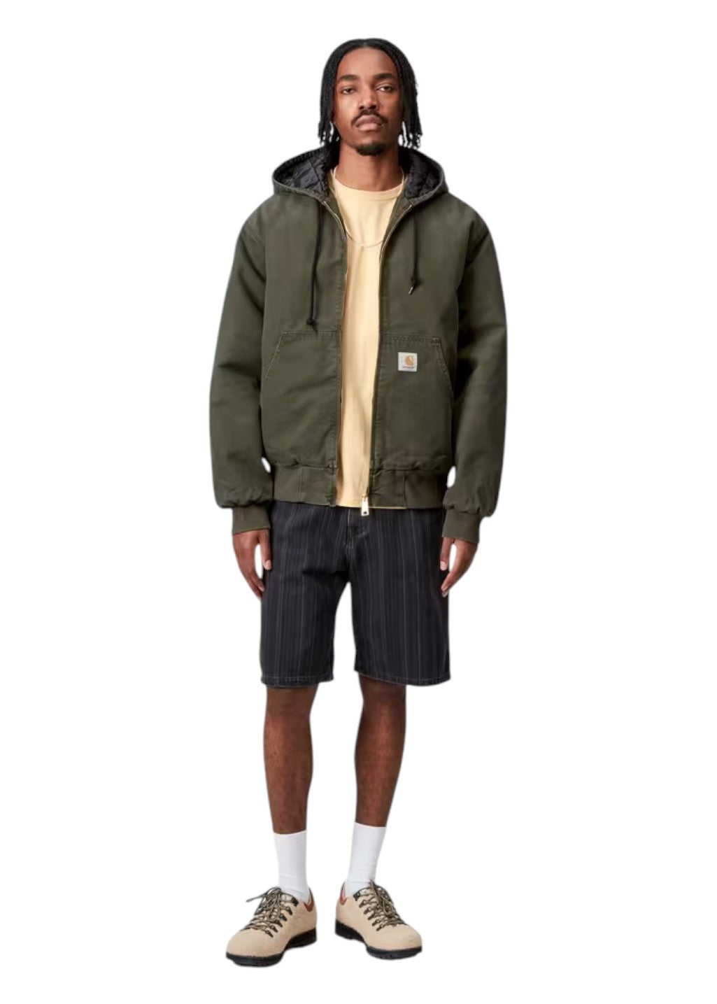 Carhartt WIP - OG Active Jacket - Olive, Stone Canvas