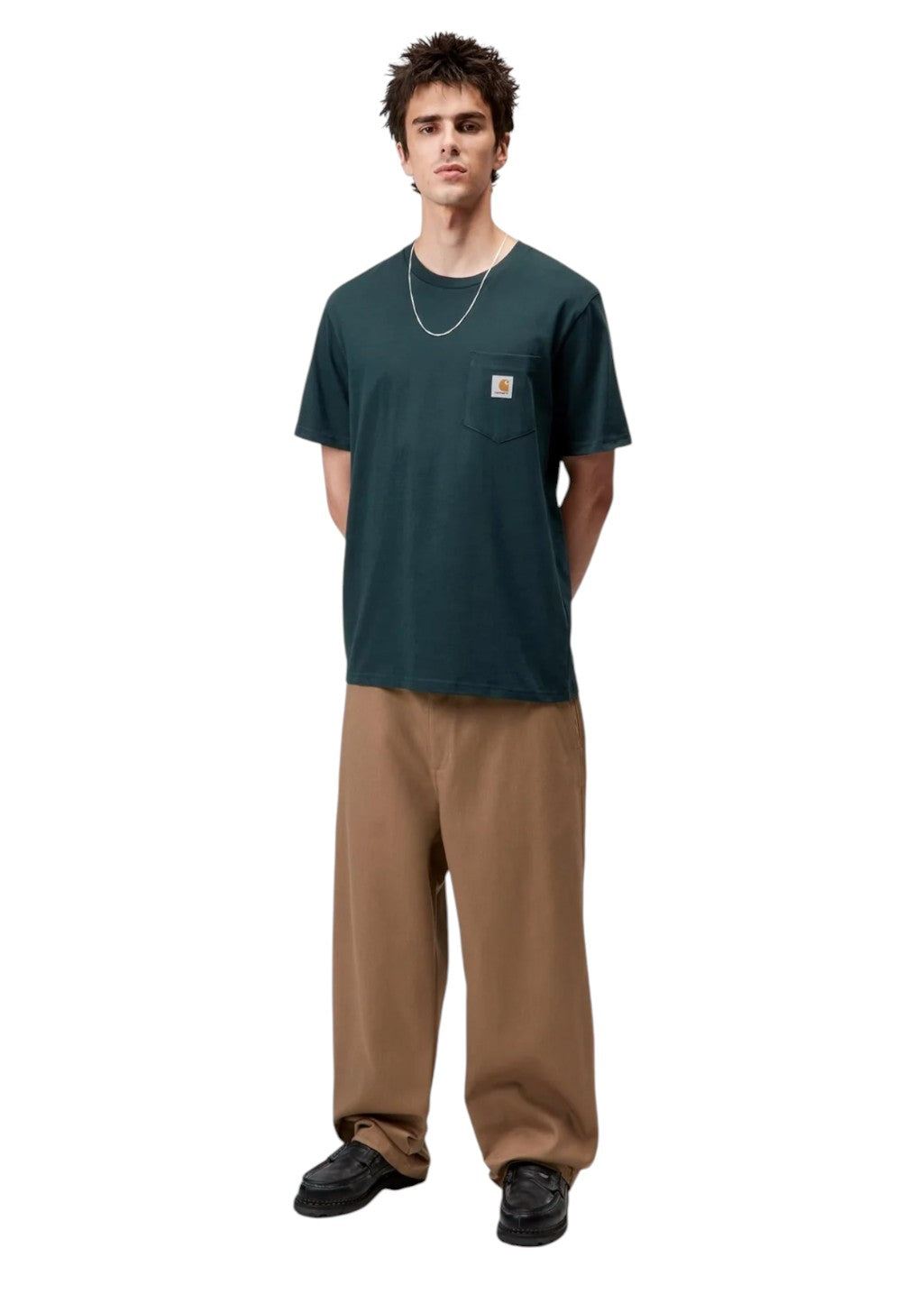 Carhartt WIP - S/S Pocket T-Shirt - Deep Lagoon