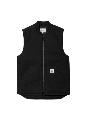 Carhartt WIP - Classic Vest - Black Heavy Stone Wash - Hardpressed Print Studio Inc.