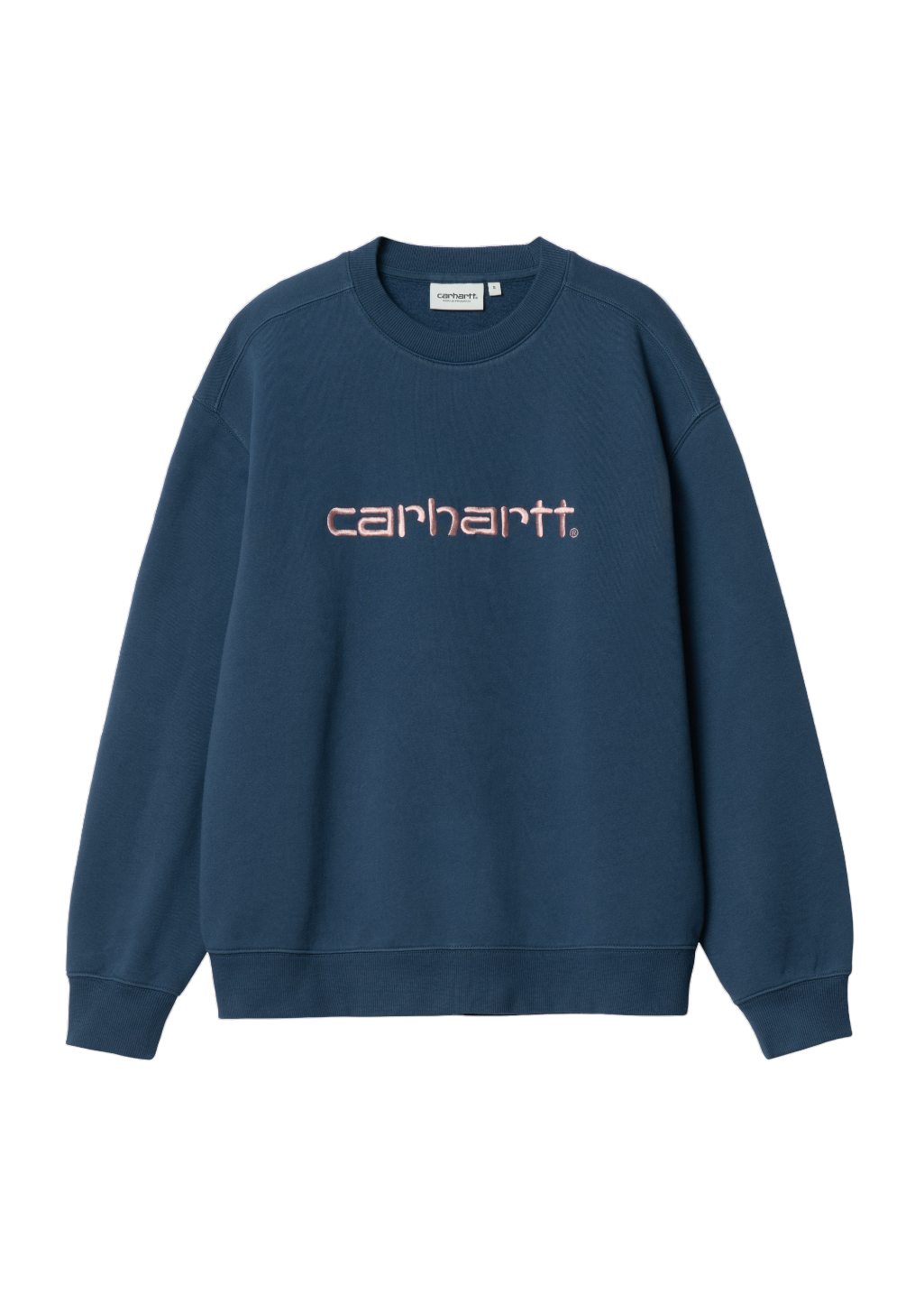 Carhartt WIP - W' Carhartt Sweatshirt - Squid/Glassy Pink - Hardpressed Print Studio Inc.