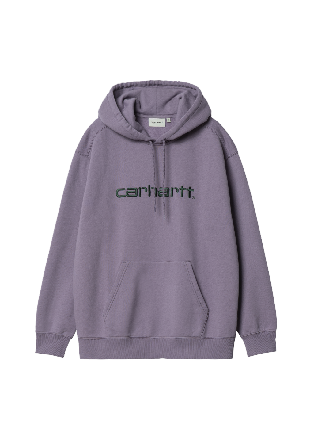 Carhartt WIP - W' Hooded Carhartt Sweatshirt - Glassy Purple/Discovery Green - Hardpressed Print Studio Inc.