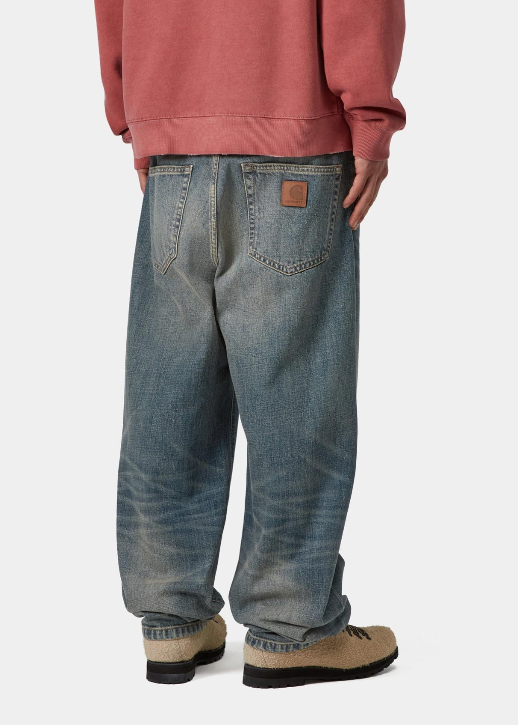 Carhartt WIP - Aaron Pant 'Camano Denim' - Blue Dark Used Wash