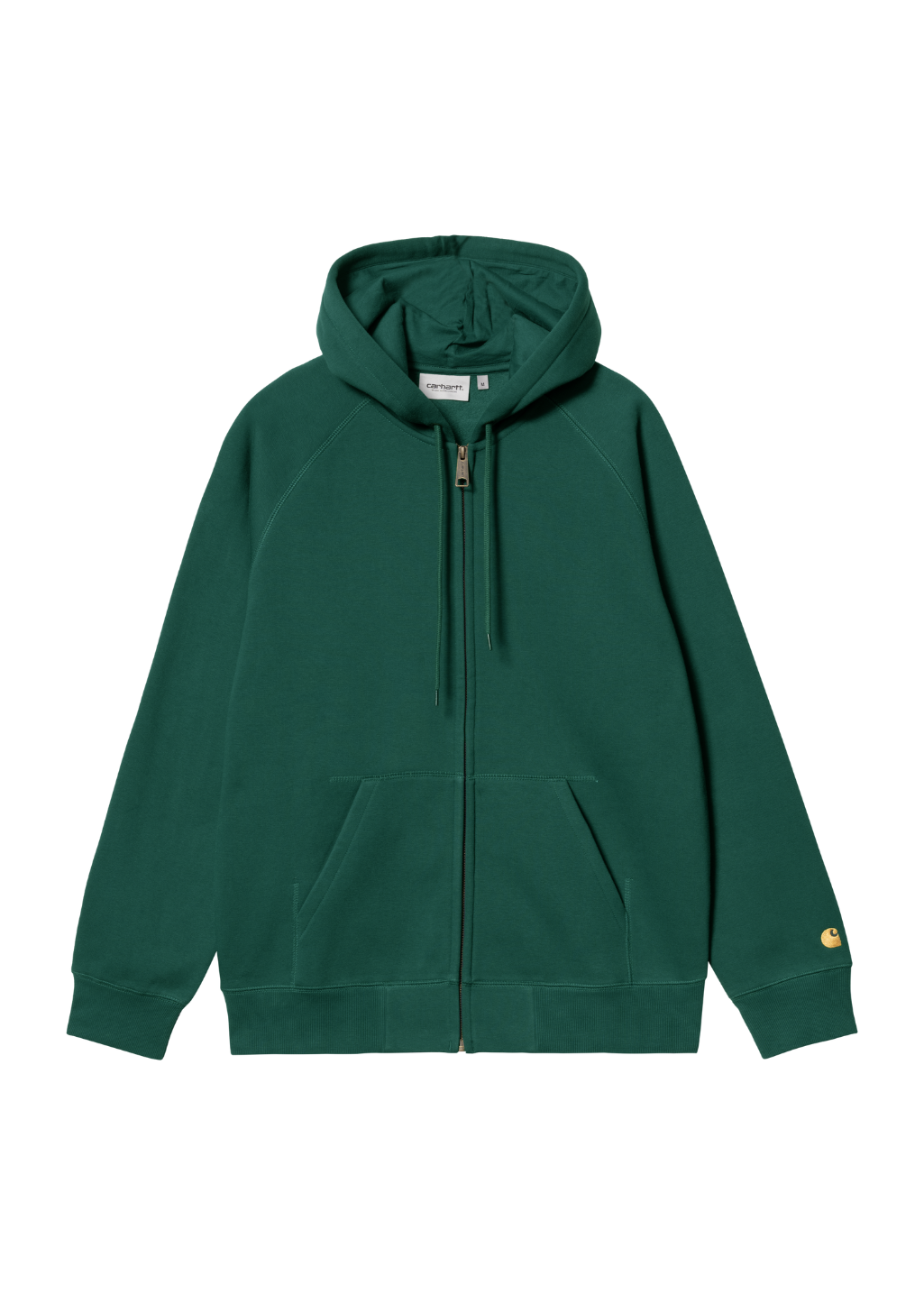 Carhartt WIP - Hooded Chase Jacket - Chervil/Gold | Hardpressed Carhartt WIP - Hooded Chase Jacket - Chervil/Gold | Hardpressed