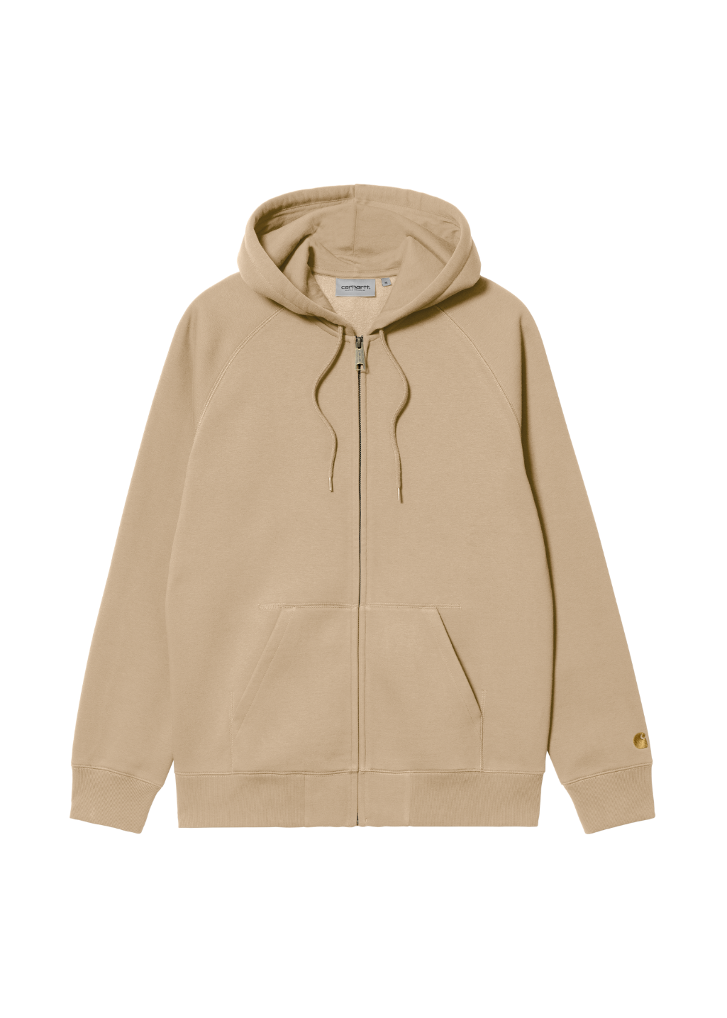 Carhartt WIP - Hooded Chase Jacket - Sable/Gold - Hardpressed Print Studio Inc.