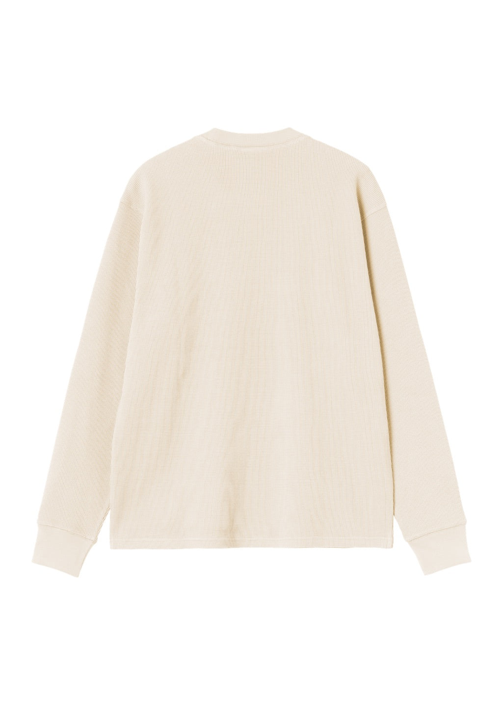 Carhartt WIP - L/S Eightynine Waffle T-Shirt - Natural/Black - Hardpressed Print Studio Inc.