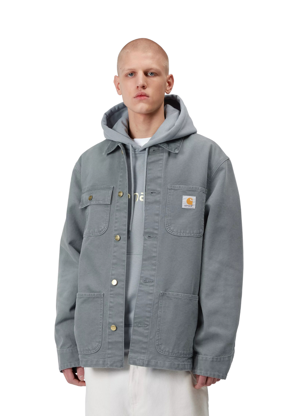 Carhartt WIP - Michigan Coat - Cozy Blue Stone Canvas