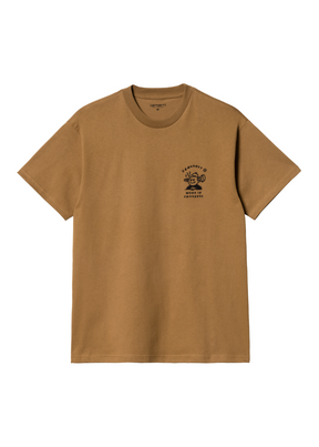 Carhartt WIP - S/S Icons T-Shirt - Hamilton Brown/Black - Hardpressed Print Studio Inc.