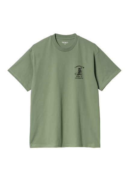 ★2024SS新作★CARHARTT★S/S ICONS T-SHIRT Carhartt WIP - S/S Icons T-Shirt - Hamilton Brown/Black