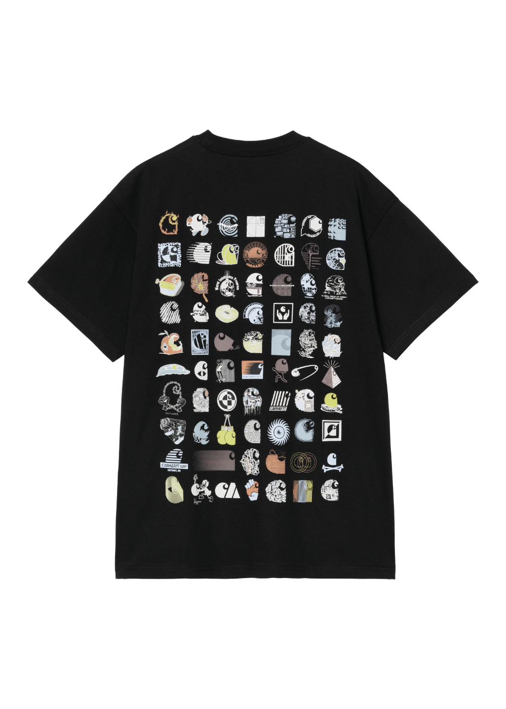Carhartt WIP - S/S C Logo Archive T-Shirt - Black | Hardpressed