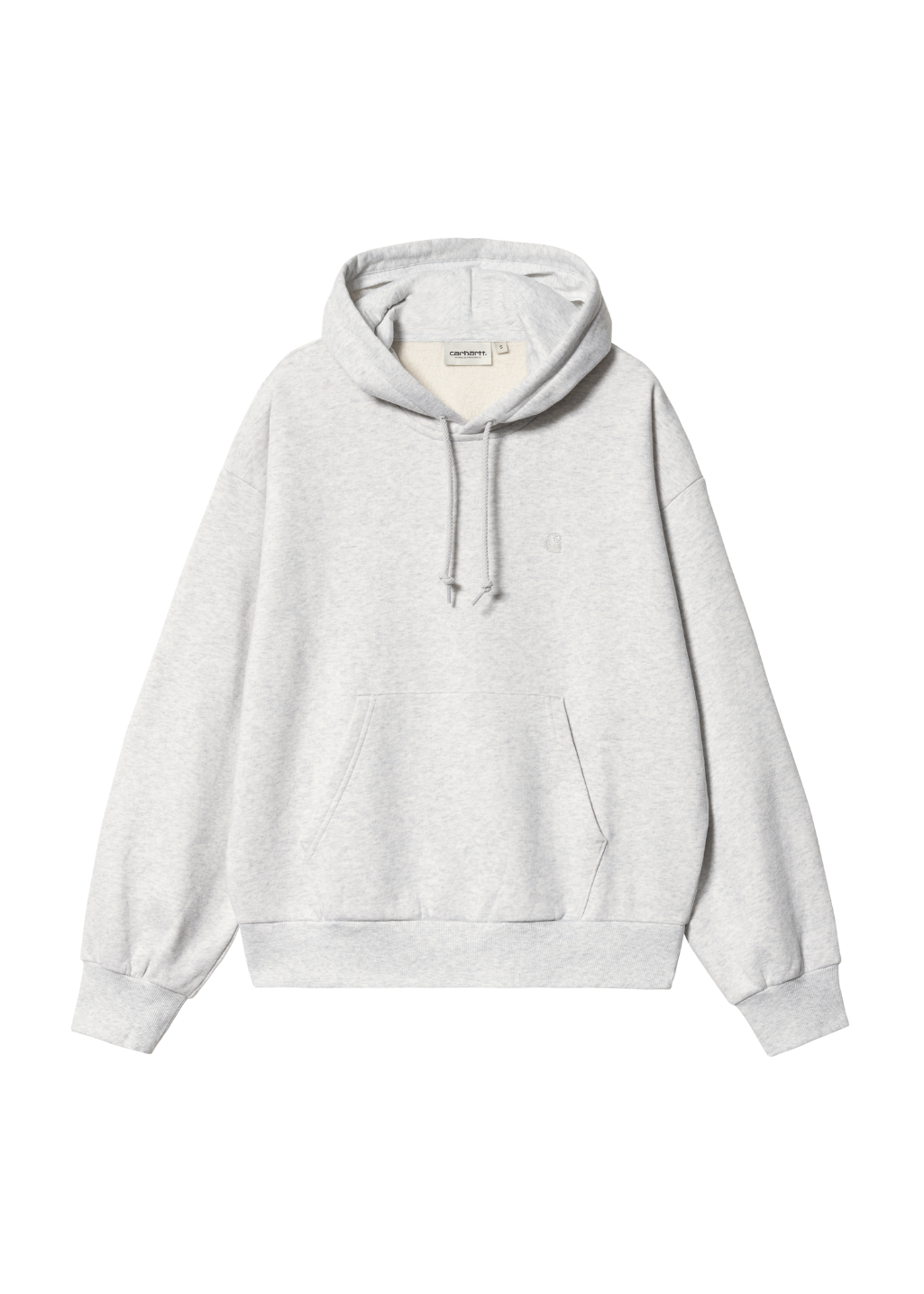 Carhartt WIP - W' Hooded Casey Sweatshirt - Ash Heather/Silver - Hardpressed Print Studio Inc.