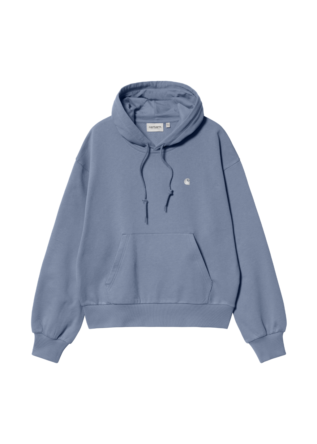 Carhartt WIP - W' Hooded Casey Sweatshirt - Bay Blue/Silver - Hardpressed Print Studio Inc.