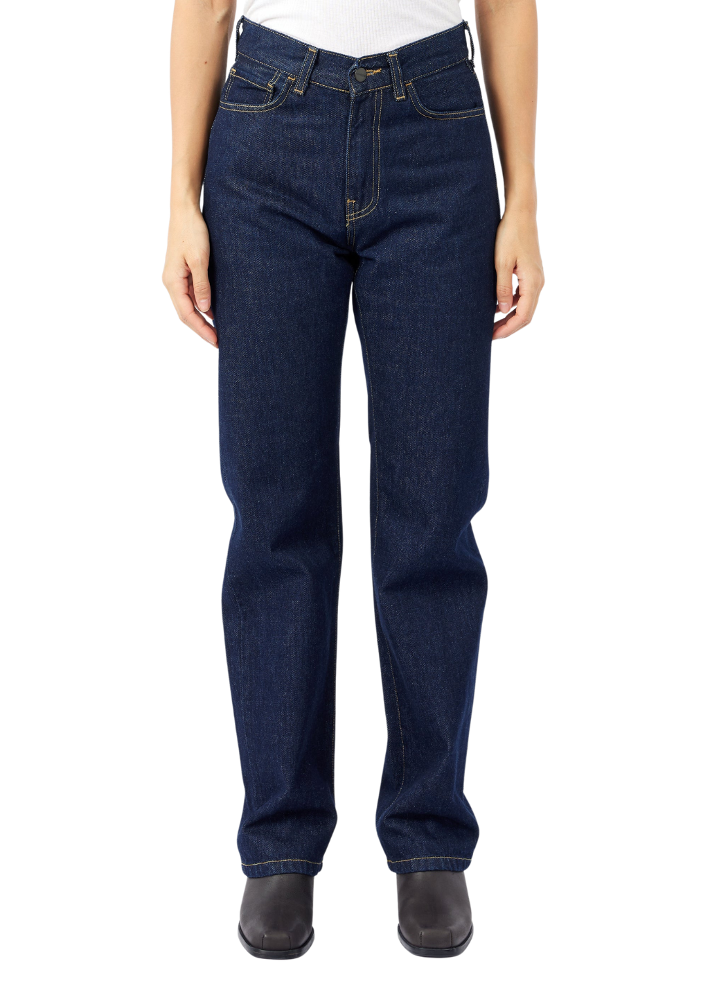 Carhartt WIP - W' Noxon Pant - Blue Rinsed - Hardpressed Print Studio Inc.