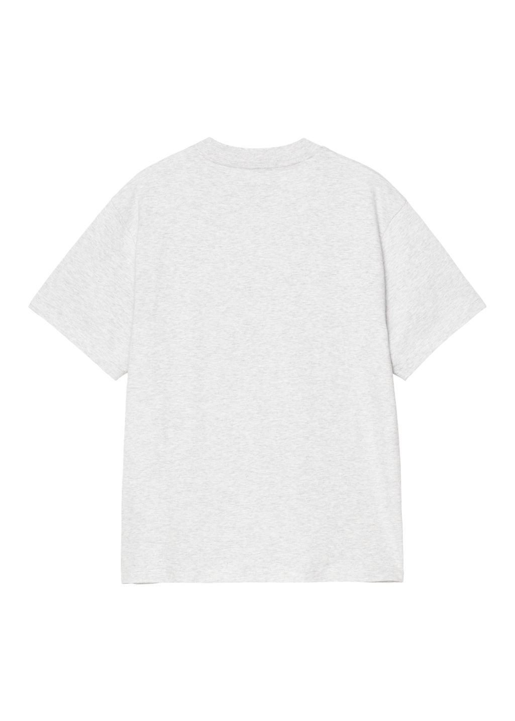 Carhartt WIP - W' S/S Pocket Heart T-Shirt - Ash Heather/Red
