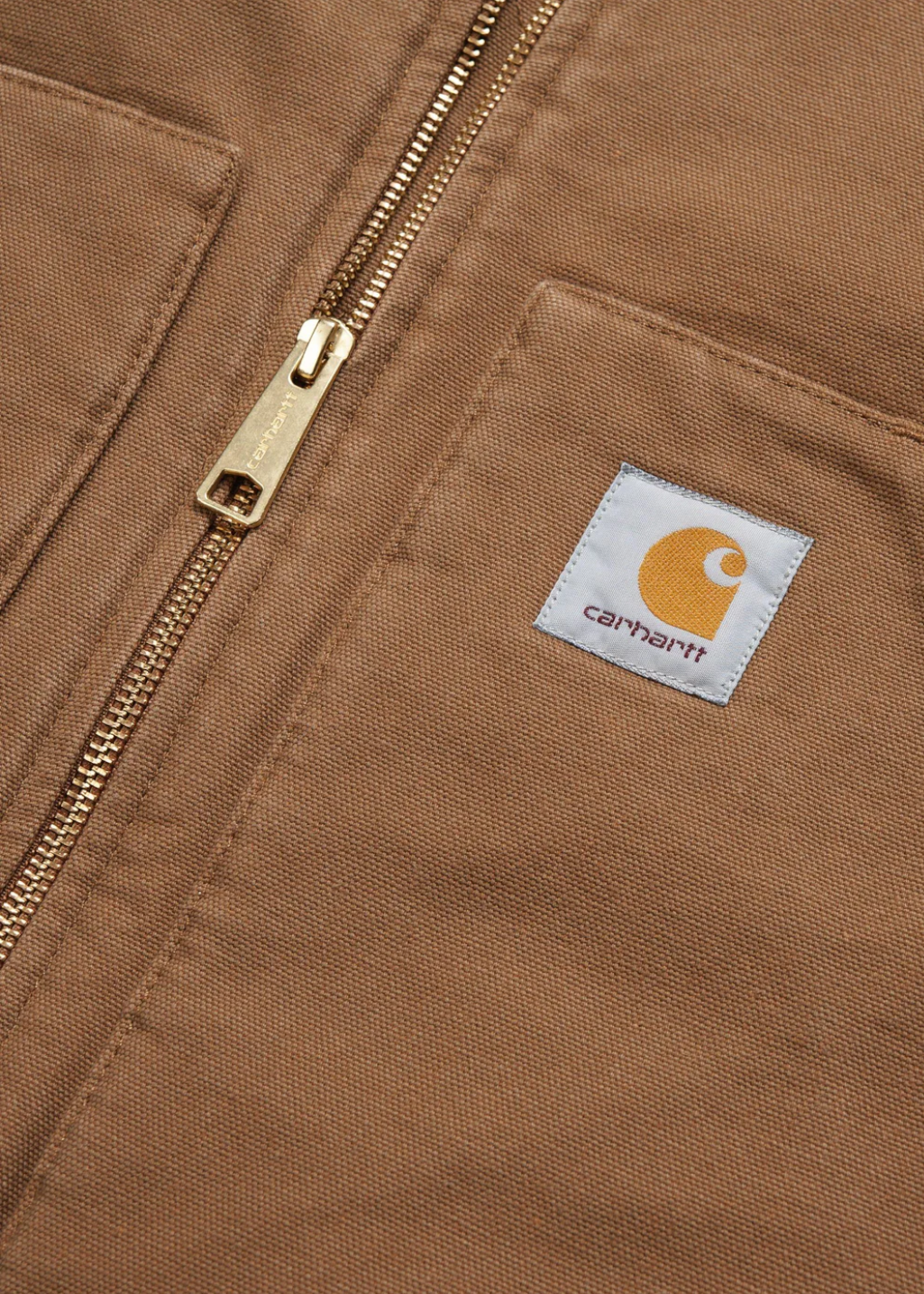 Carhartt WIP - Classic Vest - Hamilton Brown Rinsed - Hardpressed Print Studio Inc.