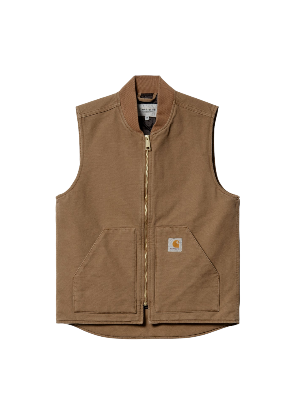 Carhartt WIP - Classic Vest - Hamilton Brown Rinsed - Hardpressed Print Studio Inc.