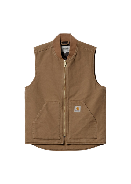 Carhartt WIP - Classic Vest - Hamilton Brown Rinsed | Hardpressed