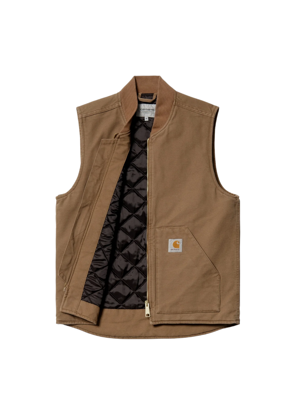 Carhartt WIP - Classic Vest - Hamilton Brown Rinsed - Hardpressed Print Studio Inc.