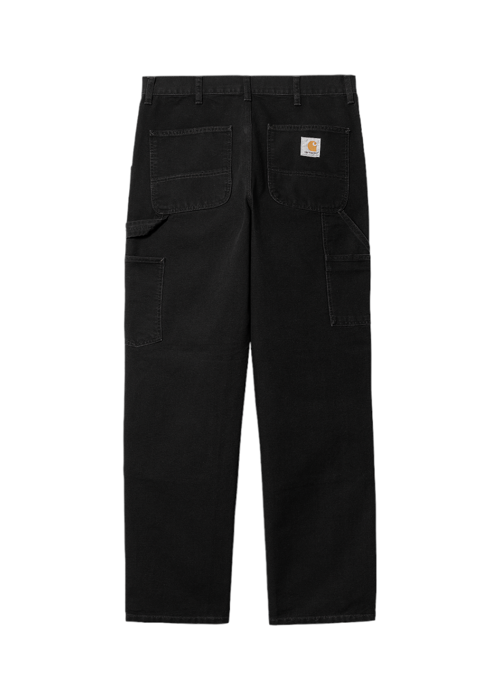 パンツ CARHARTT WIP DOUBLE KNEE PANT W30 Carhartt WIP - Double Knee Pant - Black Aged Canvas