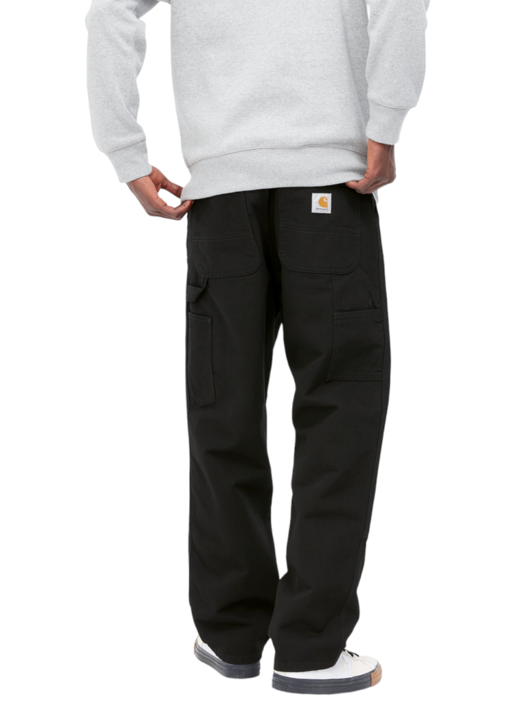 carhartt wip double knee pants 34×32 Carhartt WIP - Double Knee Pant - Black Aged Canvas
