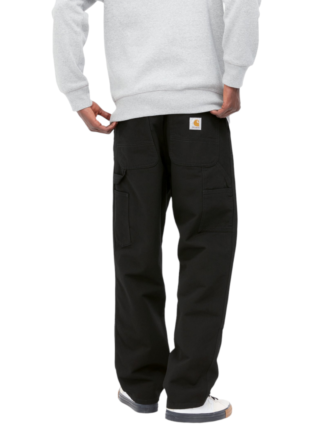 Carhartt WIP - Double Knee Pant - Black Aged Canvas - Hardpressed Print Studio Inc.