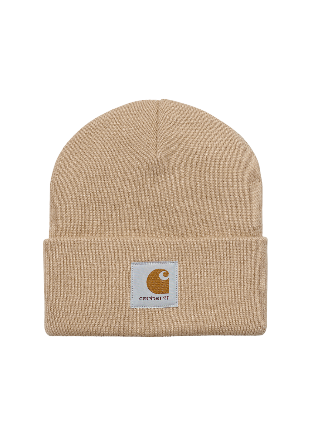 Carhartt WIP - Short Acrylic Watch Hat - Dusty H Brown - Hardpressed Print Studio Inc.