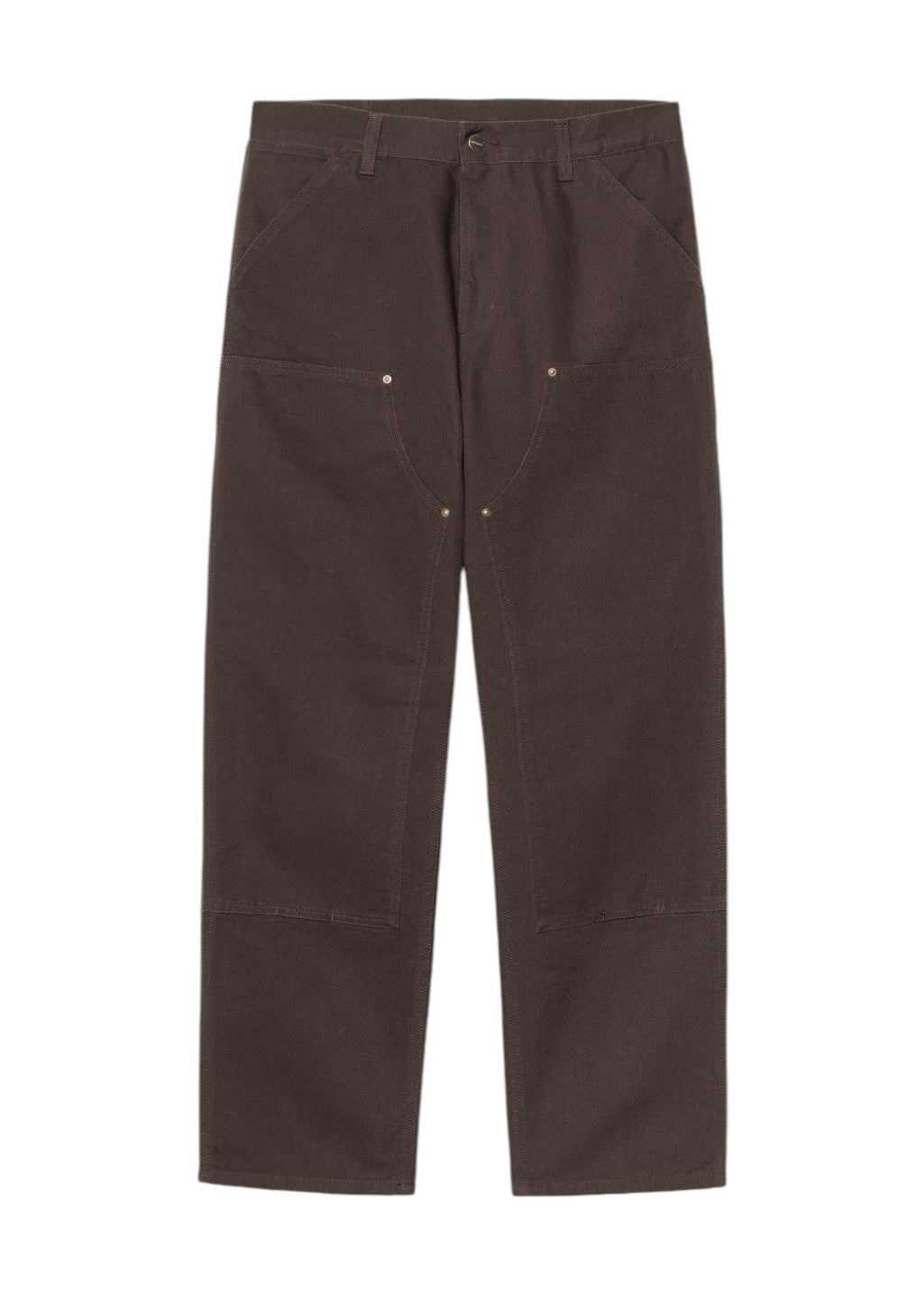Carhartt WIP - Double Knee Pant - Tobacco, Stone Canvas