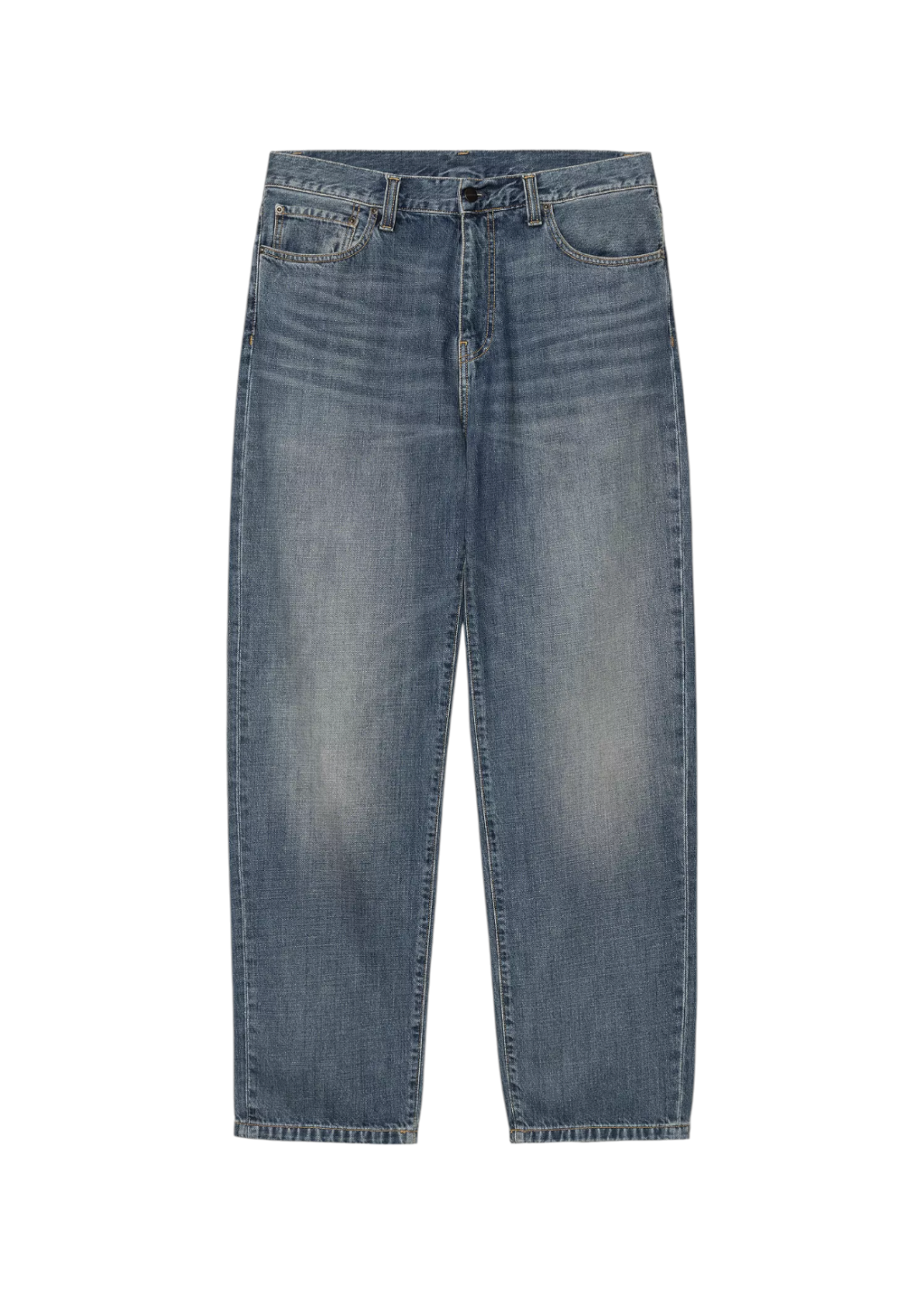 Carhartt WIP - Aaron Pant - Blue, Dark Used Wash