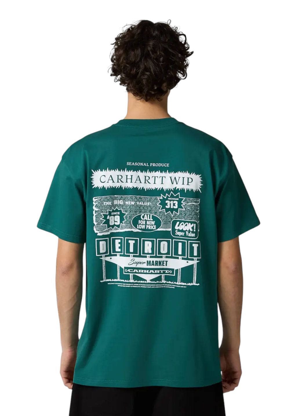 Carhartt WIP - S/S Catalogue T-Shirt - Rainforest/White